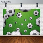 Фотофон Avezano для дня рождения, вечеринки, детского праздника, футбольного матча, футбольного поля