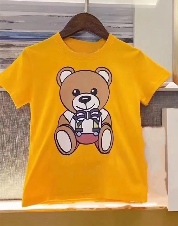 

2021 Summer Children Clothing Boys girls T Shirt Cotton Short Sleeve T-shirt Kids Boy Casual Cute kids T-shirt