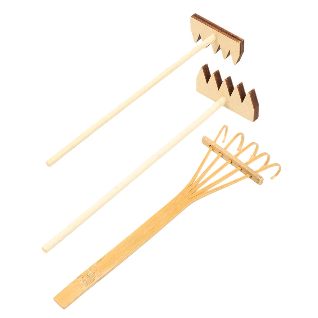 Набор из 3 предметов аксессуар для медитации дзен сад песок сделай сам украшение