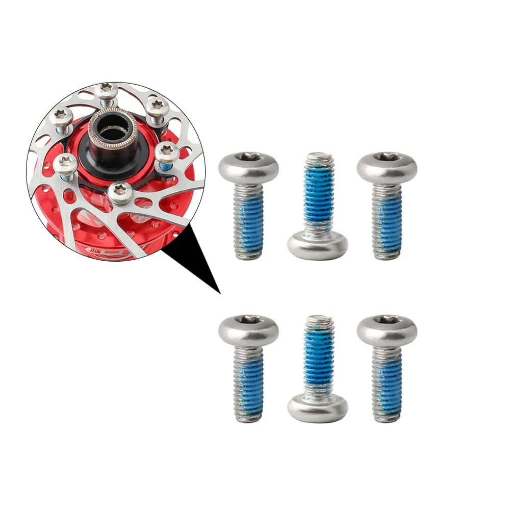 

1 Set Brake Disc Screws T25 Disc Torx Fixing Screws for Mountain Bikes Bicycles