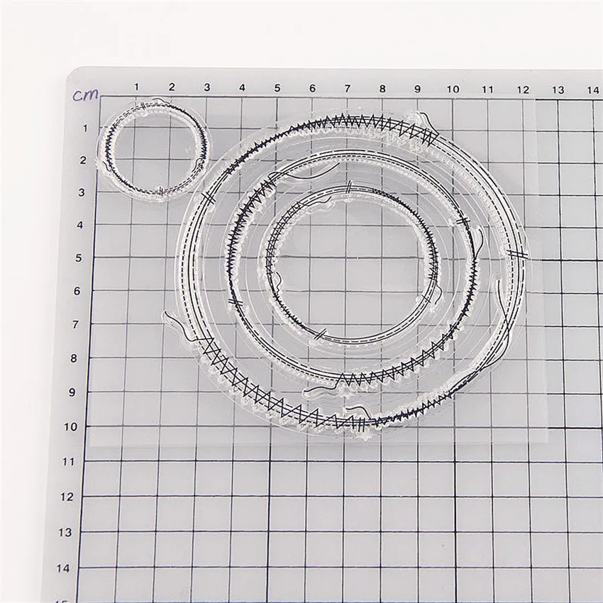 Светильник мпы силиконовые прозрачные для скрапбукинга 10 х1 см | Дом и сад