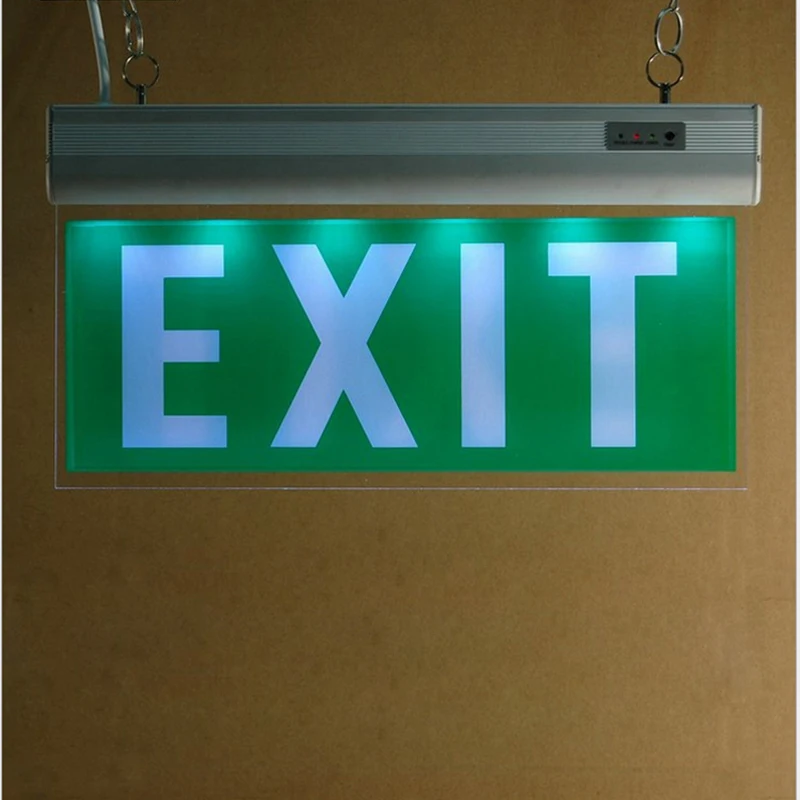 Светодиодный светильник с вывеской перезаряжаемый аварийный аккумулятором на 6/8