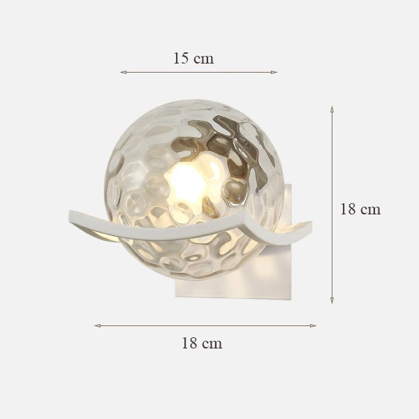 

Настенный светильник WGNUUC белый черный золотой LED