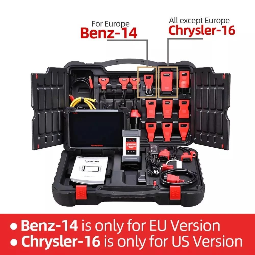 

Autel MK908P Car Diagnostic Scanner MaxiSys J2534 Programmer ECU Coding PK Maxisys Elite MS906BT IM608 MaxiCOM MK908 PRO OBD1 /2