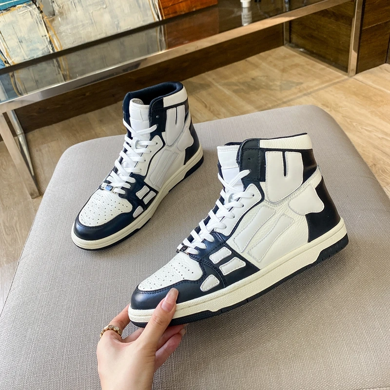 

men's basketball shoes breathable cushioning non-slip wear-resistant sports shoes gym training street ball sports shoes bone