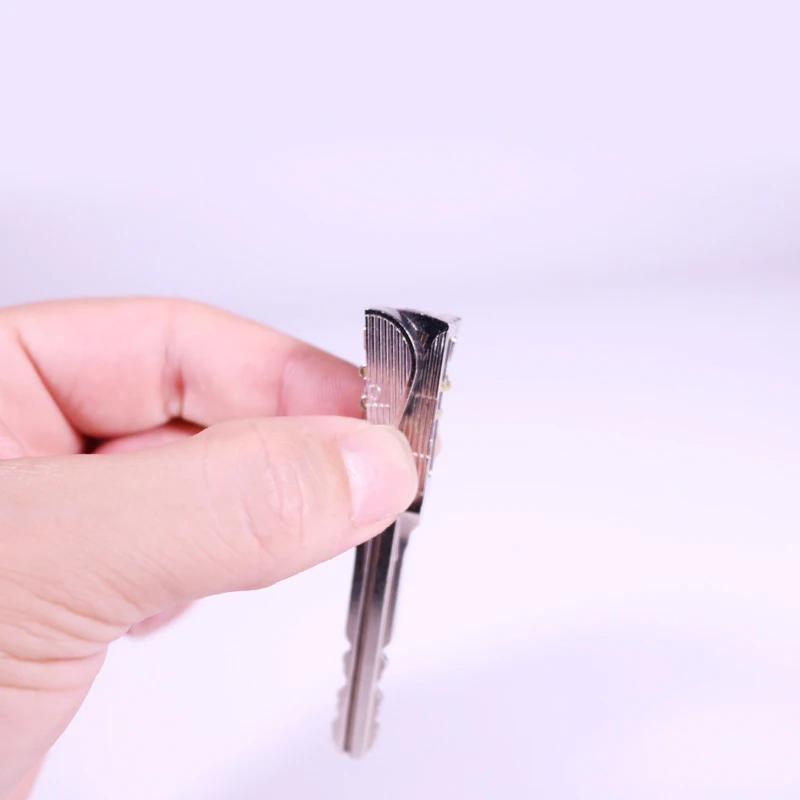 2 шт. металлические ключи Волшебные трюки складной ключ через бутылку или