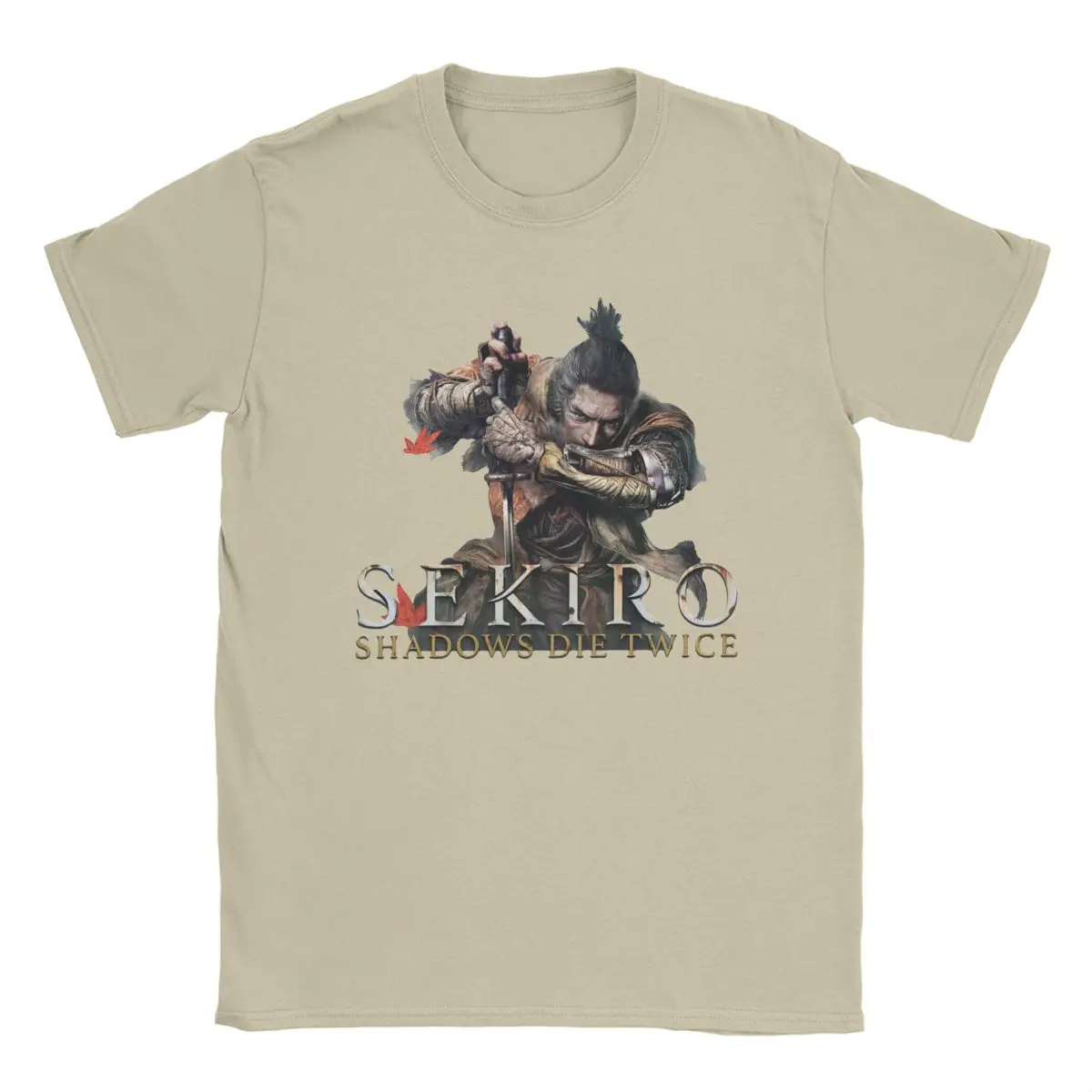

Men Women's T-Shirts Sekiro Shadows Die Twice Cotton Tees Short Sleeve Berserk Guts Swordsman Anime T Shirts Crew Neck Clothes