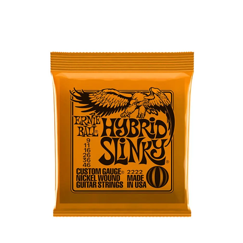 1pcs 2222 Ernie Ball электрические гитарные струны играть реальный хэви-метал, рок 2221 2220 2222 2223 2225 2006 2004 Запчасти для музыкальных инструментов - Цвет: 1pcs 2222