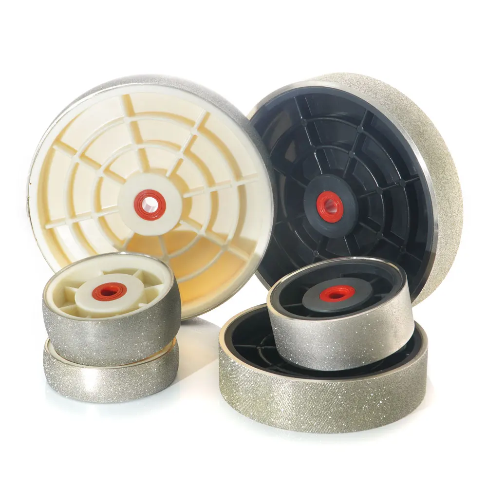 

Liapidary Diamond Coated Grinding Wheel Plastic Body Forturetools