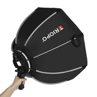 triopo 55cm 65cm 90cm 120cm speedlite portable octagon umbrella softbox honeycomb grid outdoor flash soft box for canon godox