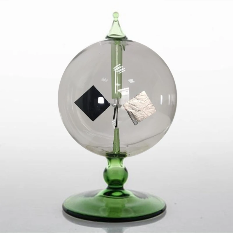 

Green Solar Power Radiometer Crookes Solar Energy Spinning Vanes Windmill Gift Home Desk Decoration