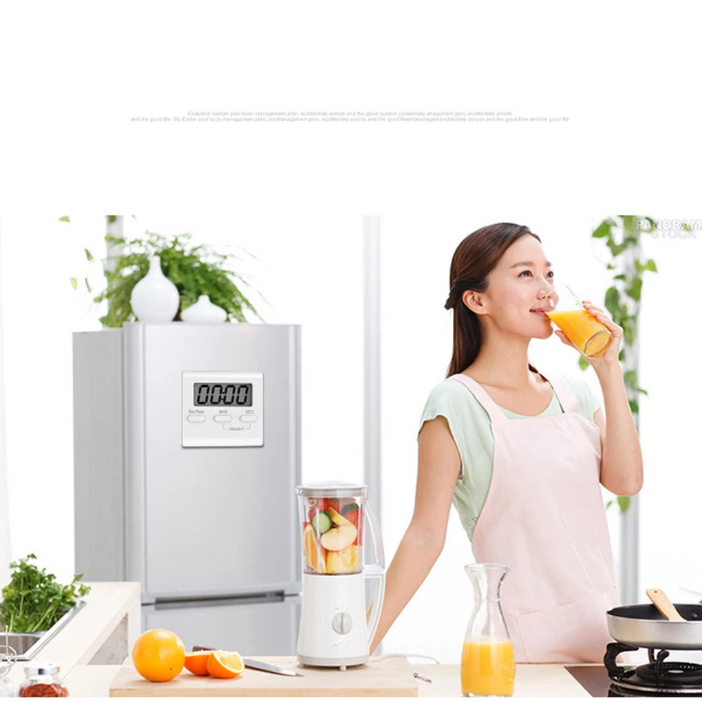 

Mini Electronic Large LCD Digital Kitchen Timer Clock Countdown Count Time Loud Alarm Home Oven Cooking Tools Accessories new