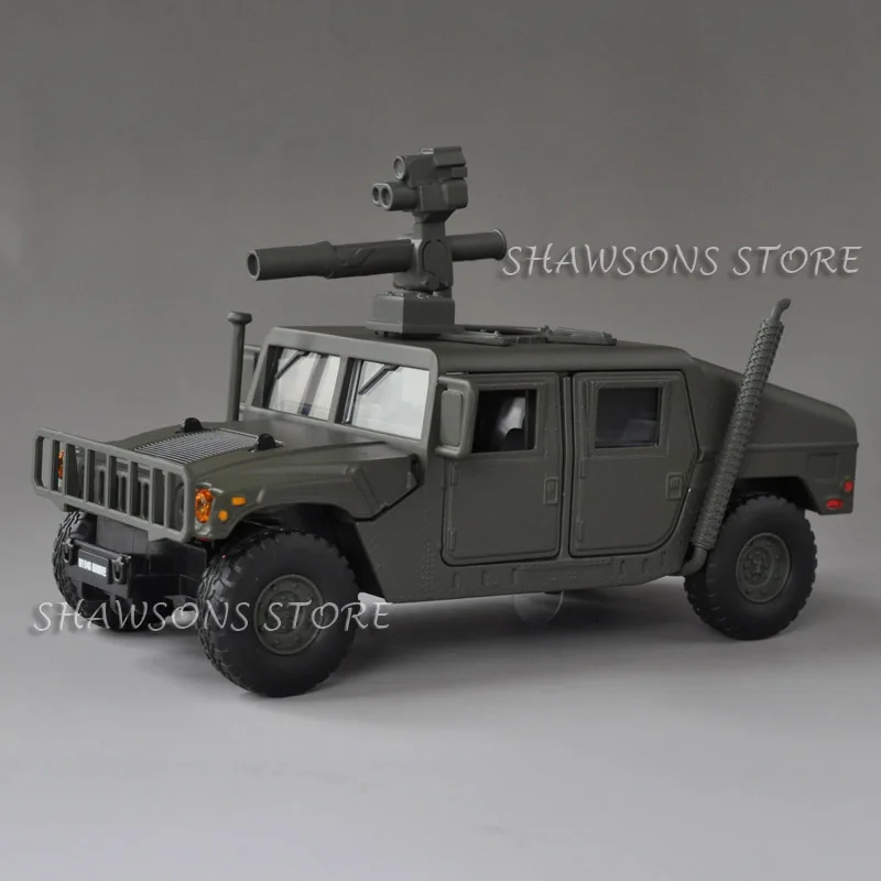 

1:32 литая Военная Модель игрушек для Hummer H1, армированный Тактический автомобиль, Реплика звусветильник
