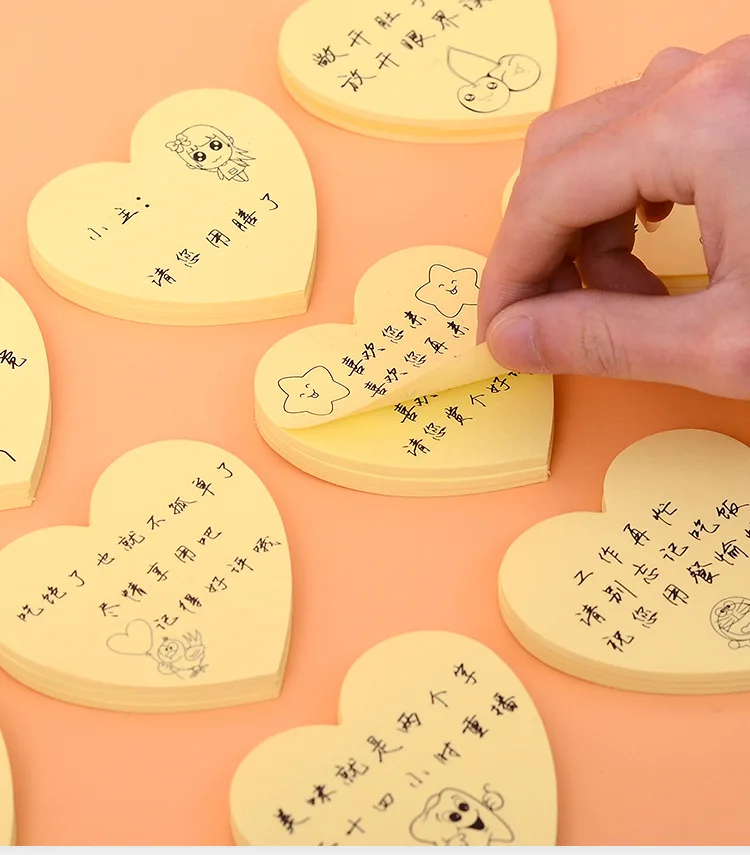 

Manufacturers wholesale, spot, takeaway, praise, sticky notes, notes, note pads, customizable, can be glued separately