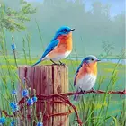 Новый 5D DIY камни в форме ромба Набор для рисования с круглыми камнями и полотном с вышивкой 