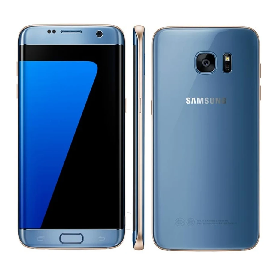 samsung Galaxy S7 Edge Duos G935FD мобильный телефон с двумя sim-картами LTE 4G Exynos 8890 Восьмиядерный 5," 4 GB 32GGB 12MP NFC телефон