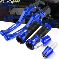 motorcycle adjustable brake clutch lever22mm handle grips for yamaha t max 530 tmax530 2008 2018 2009 2010 2011 2012 2013 2014