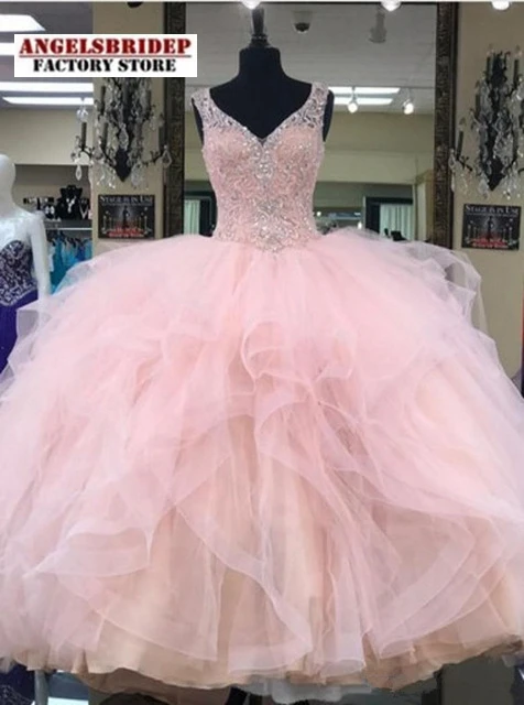 Очаровательное бальное платье из тюля платья для Quinceanera 2021 с рукавами-крылышками