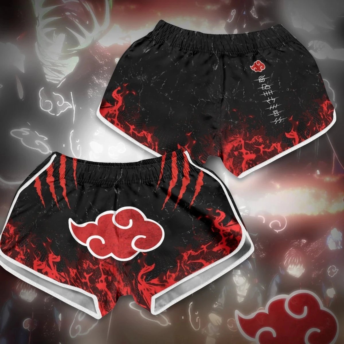

Аниме Хокаге ниндзя боль Хошигаки Кисаме плавательные штаны Deidara Косплей костюмы пляжные шорты красный облако символ тренировочные штаны н...