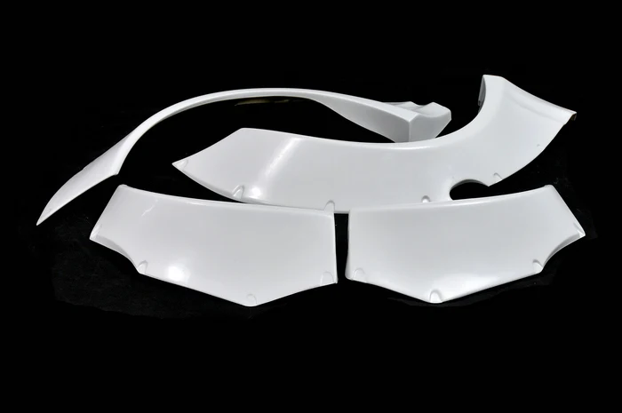 Автомобиль Стайлинг LB представление стиль стекловолокна переднее крыло FRP