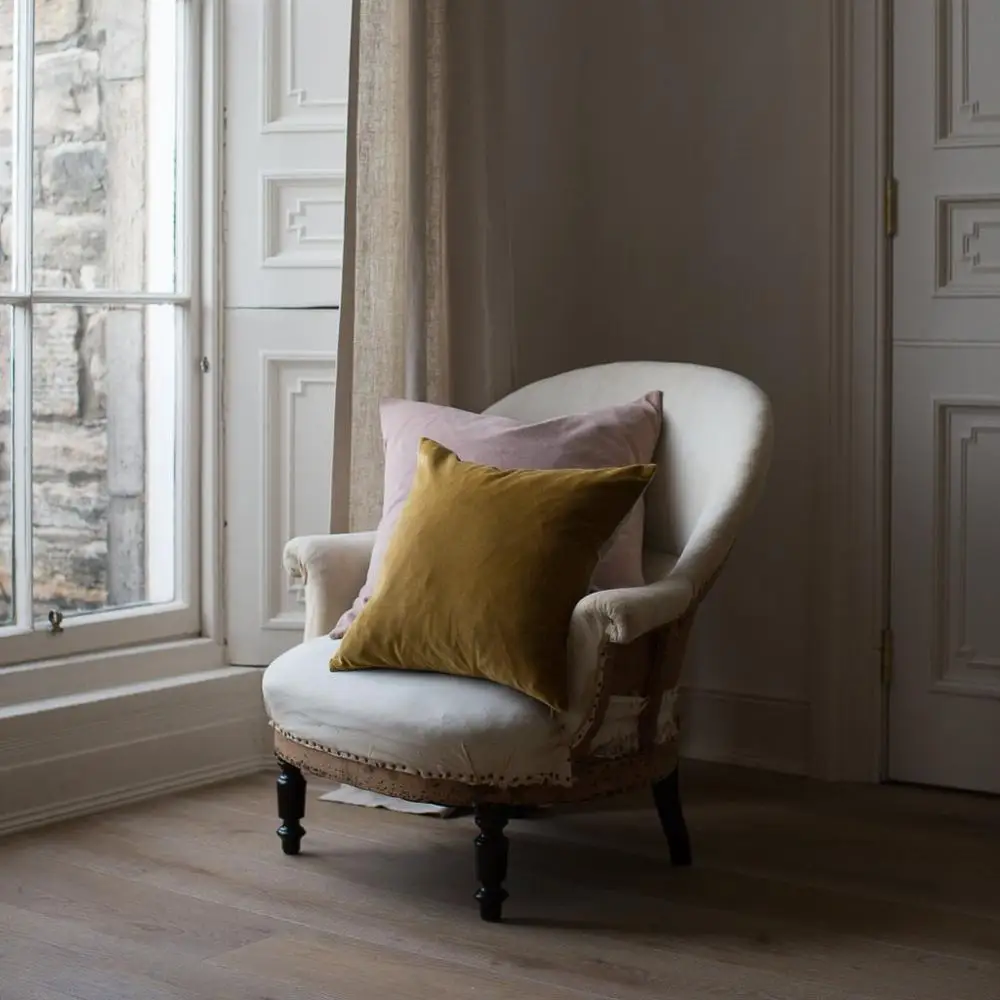 Декоративный чехол на подушки лебединый пух домашний декор Housse de Coussin бархатная