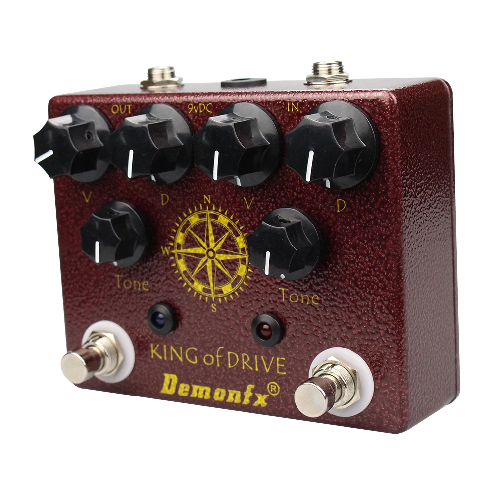 NEW Demonfx King of Tone Overdrive stomp analog Based On  effect King Of Drive