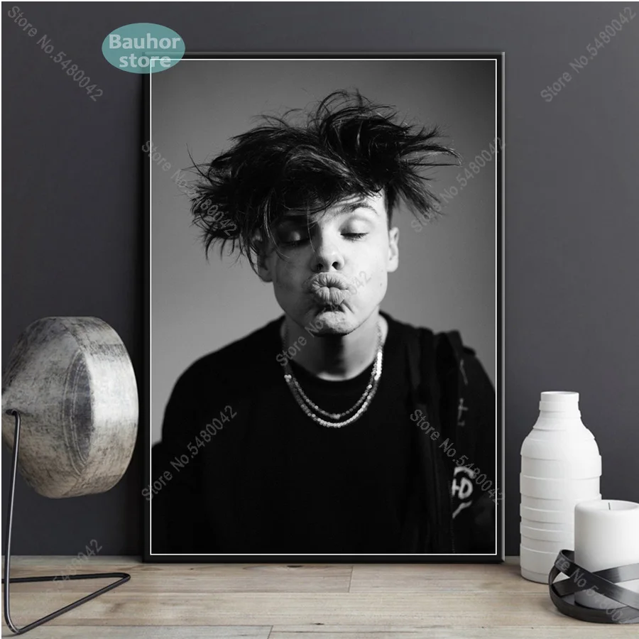 Yungblud плакат музыка Звезда концертный век ответственность холст живопись плакаты и принты стены искусства для гостиной домашний декор - Цвет: 08