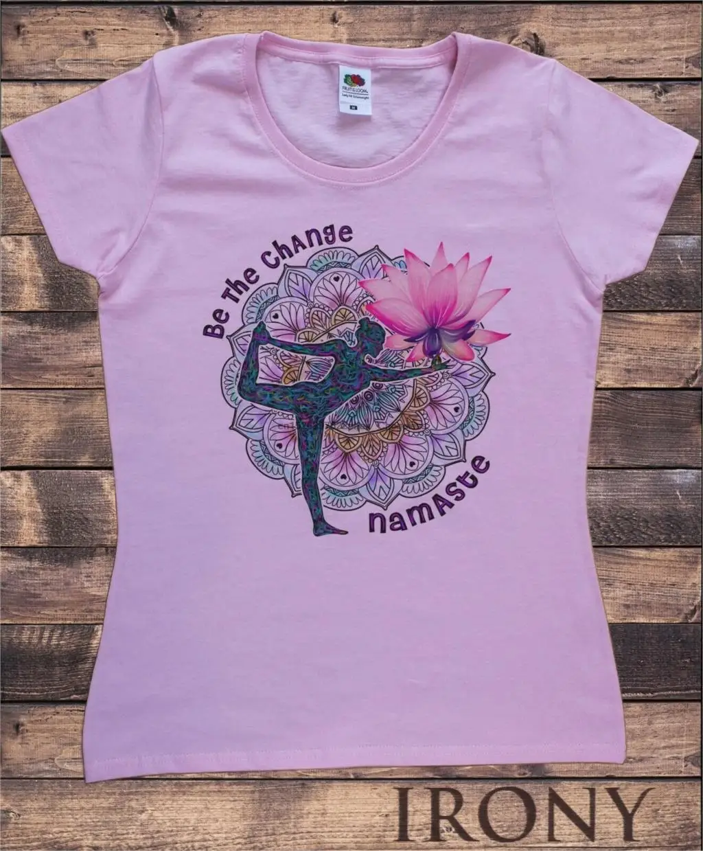 Для женщин топ быть изменение Намасте Йога поза лотоса из мультфильма Холодное