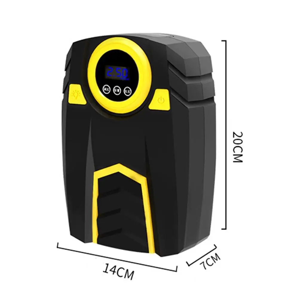 12V портативный воздушный компрессор автомобильный надувной насос для шин