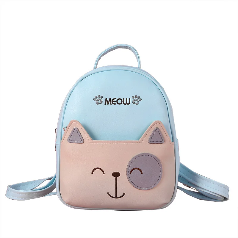 kids book bag children student schoolbag women casual mini backpack female fashion cartoon cat backpack Teenager travel backpack
