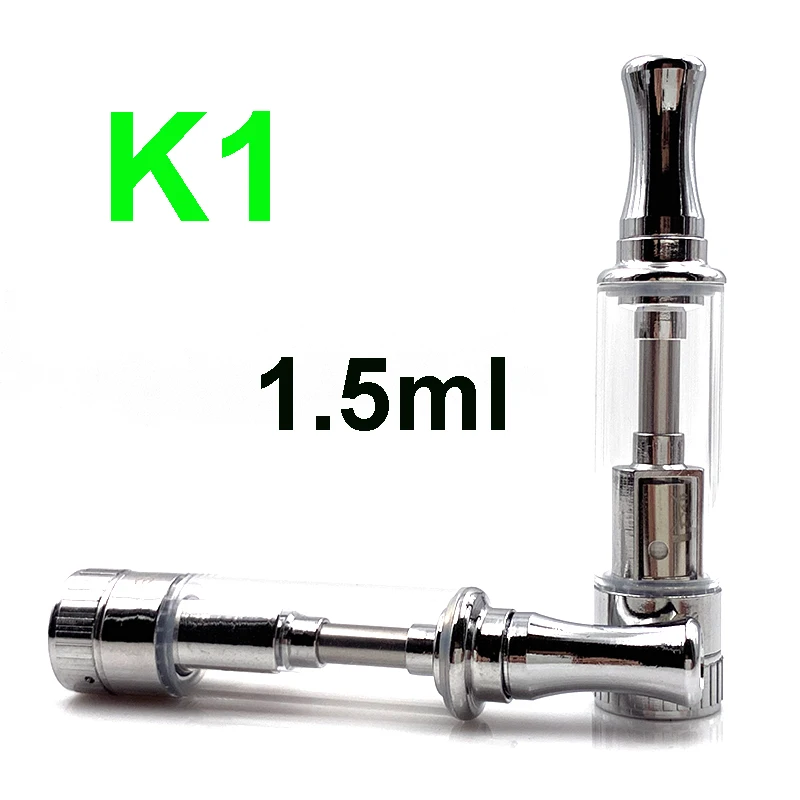 

Vmiss K1 распылитель Glassomizer 1,5 мл Pyrex 510 Ом/Ом катушка BVC TPD совместимый резервуар для электронной сигареты Evod Ego