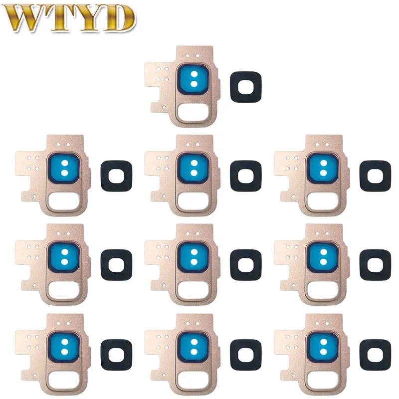 10 PCS Camera Lens Cover Replacement Part for Galaxy S9 / G9600 Back Rear Repair Spare | Мобильные телефоны и аксессуары