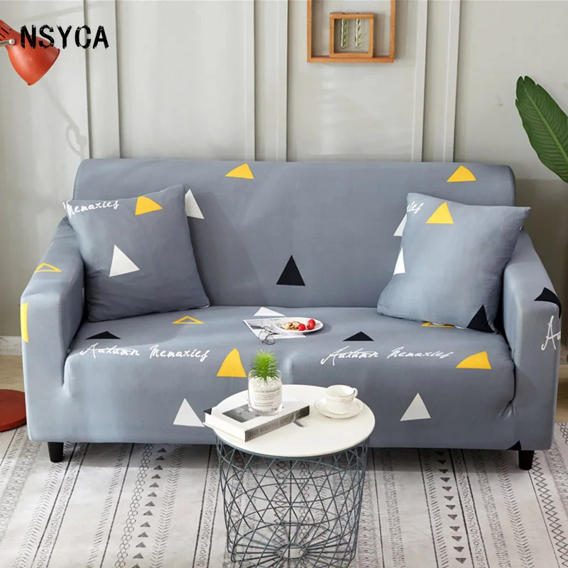 

Plaid Elastic Sofa Covers for Living Room funda sofa Couch Cover Chair Protector 1/2/3/4-seater Geometric Sofa Slipcovers