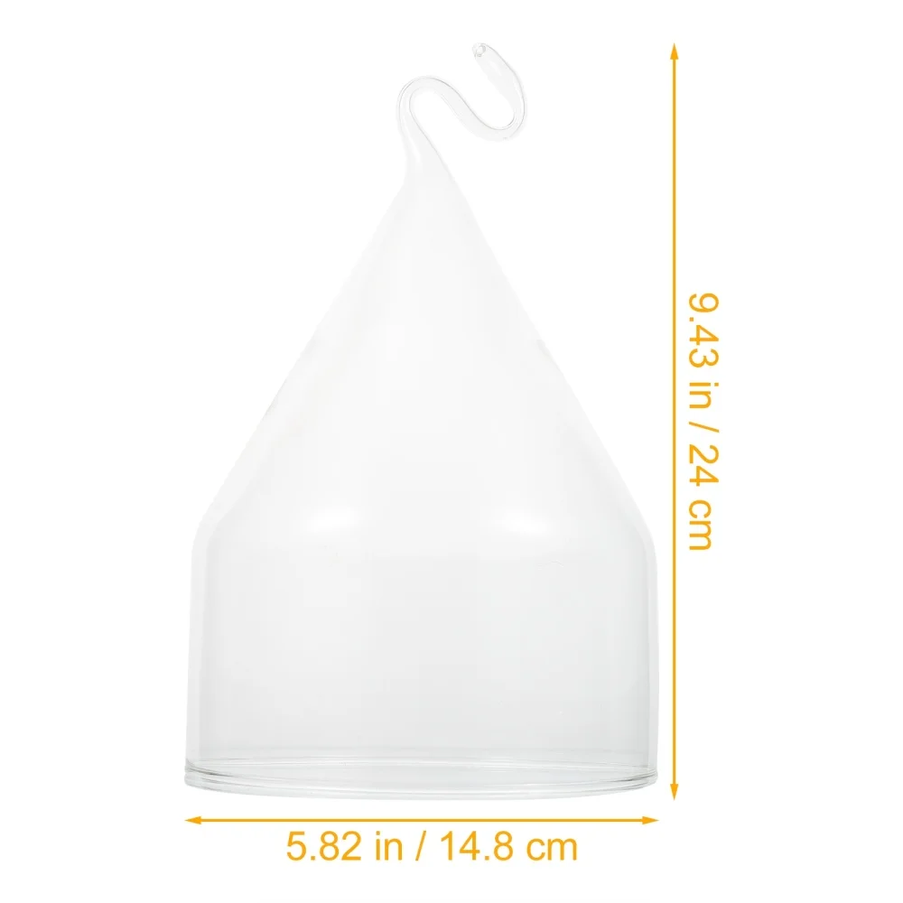 

1pc Chic Glass Cooking Cover Multi-purpose Bread Dessert Cover Cooking Tableware