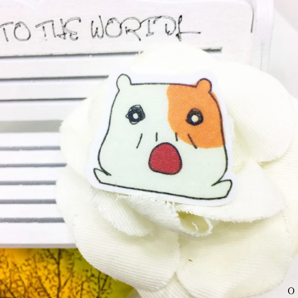 

New 40 Cute sweet beans for phone car Label Decorative Stationery Stickers Scrapbooking DIY Diary Album toy Sticker