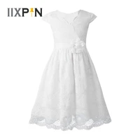 princess flower girls dress lace kids dresses for girls childrens pageant costume wedding birthday party first communion dress
