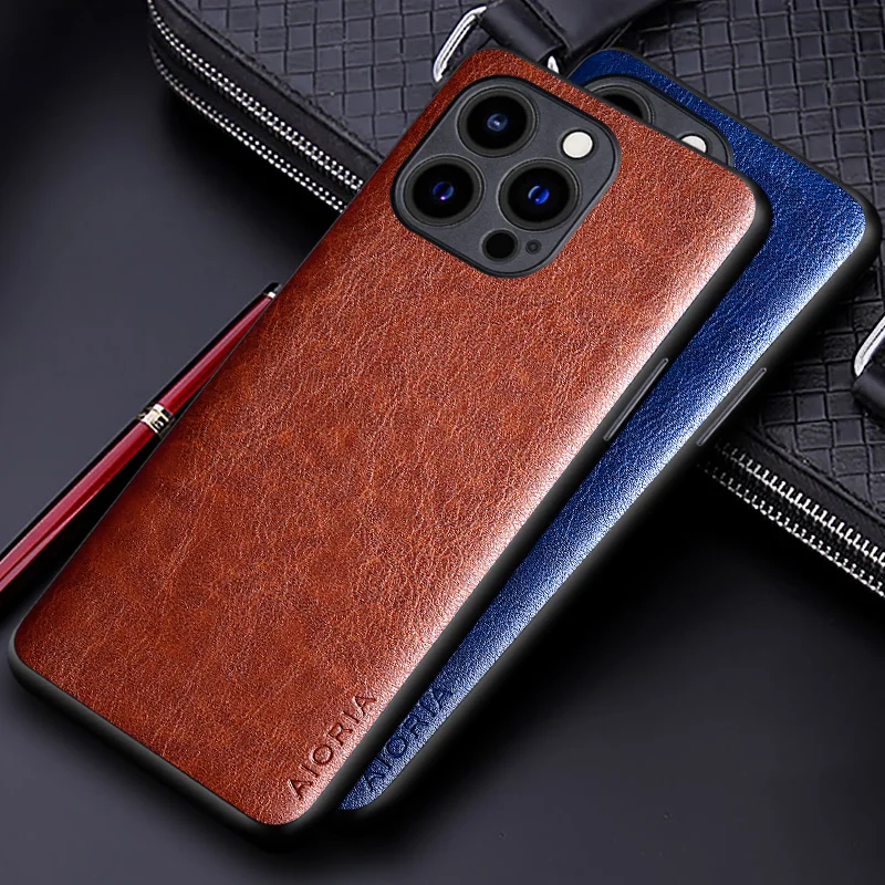 Роскошный чехол из искусственной кожи для iPhone 13 12 11 Pro XS Max Mini XR X 7 8 6 6S Plus с деловым