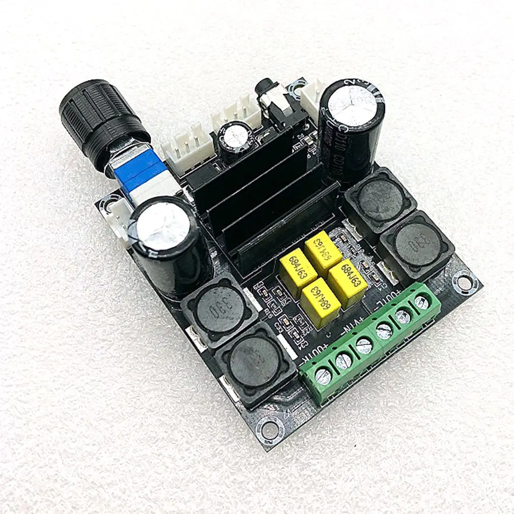 Dc 12V 50W + TPA3116D2 Высокая мощность Digitale аудио Eindversterker доска Blauw аппаратная