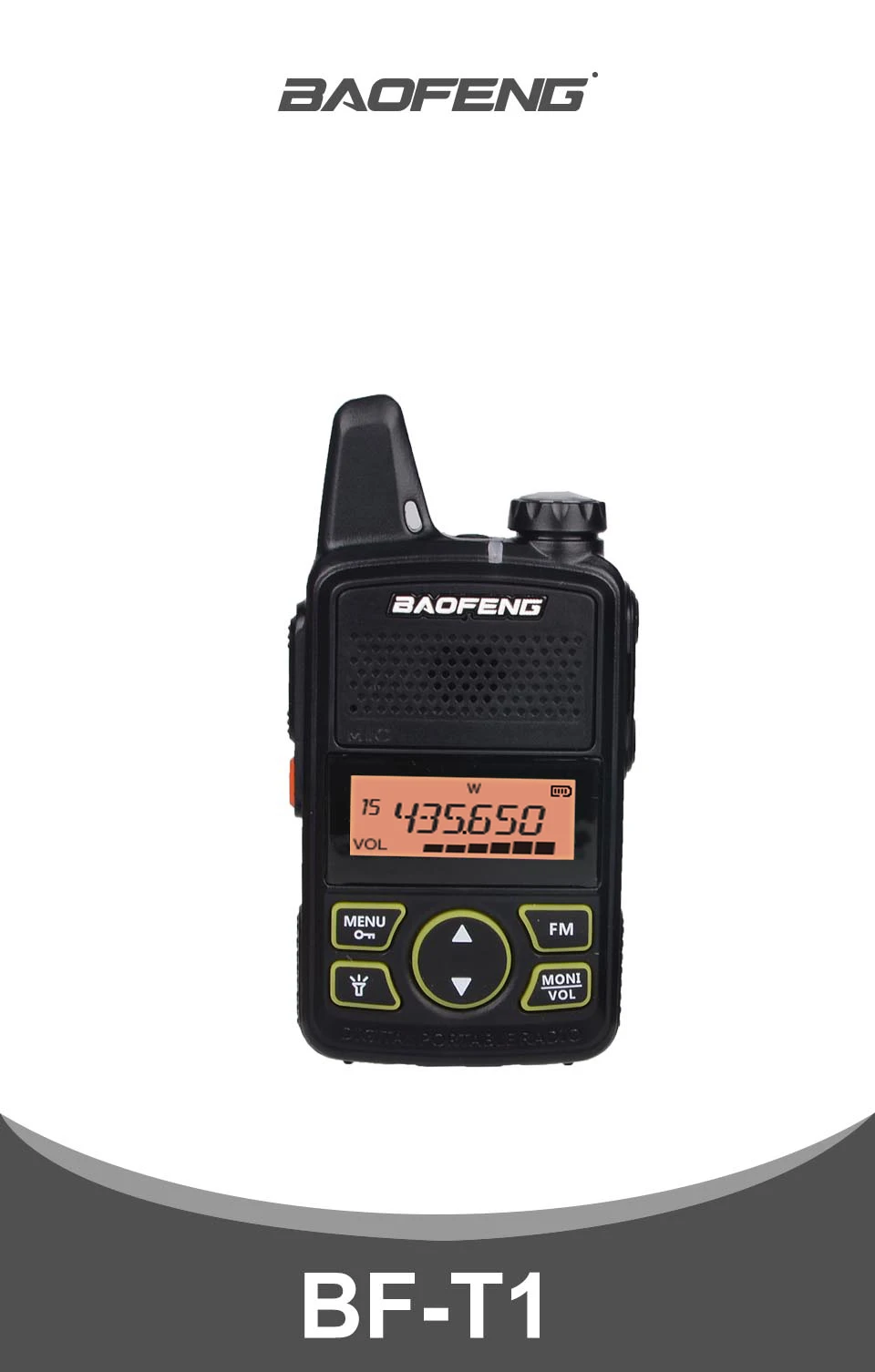 Портативный Baofeng BF-T1 мини рация ручной bft1 двухстороннее радио Comunicador Ham HF трансивер для отеля супермаркета радио