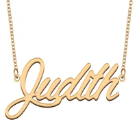 necklace with name judith for his her family member best friend birthday gifts on christmas mother day valentines day