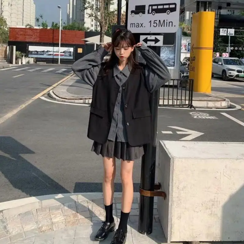 Модные комплекты женские повседневные блузы из 2 предметов для студентов