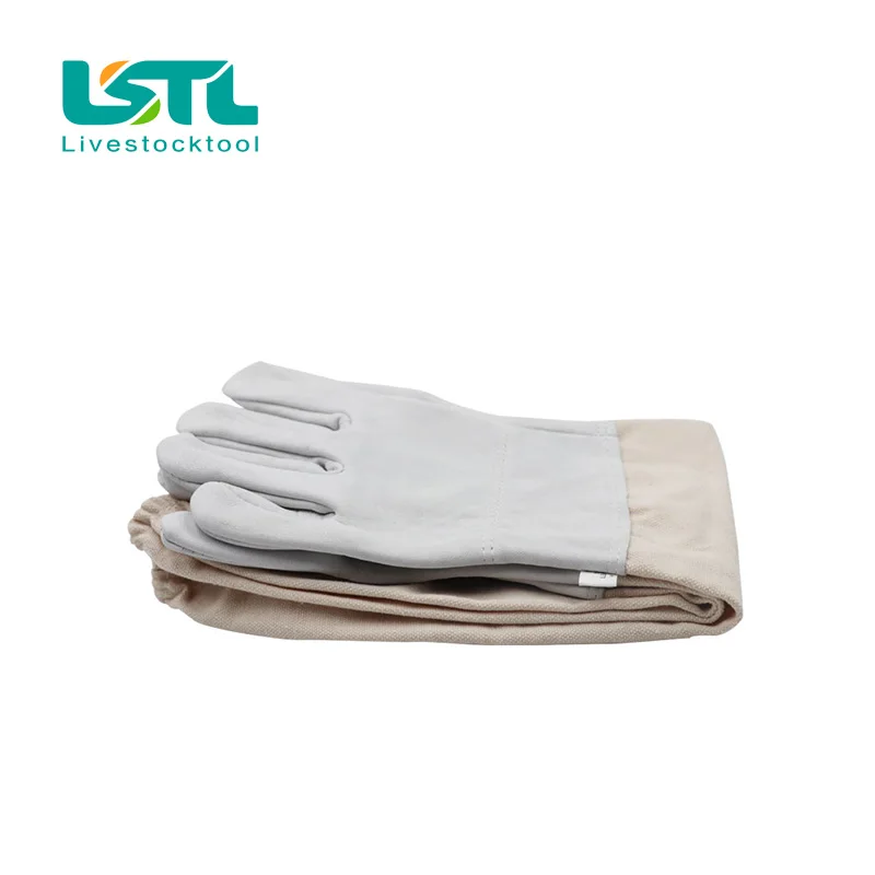 Перчатки для пчеловодства защитные рукава проветриваемые профессиональные