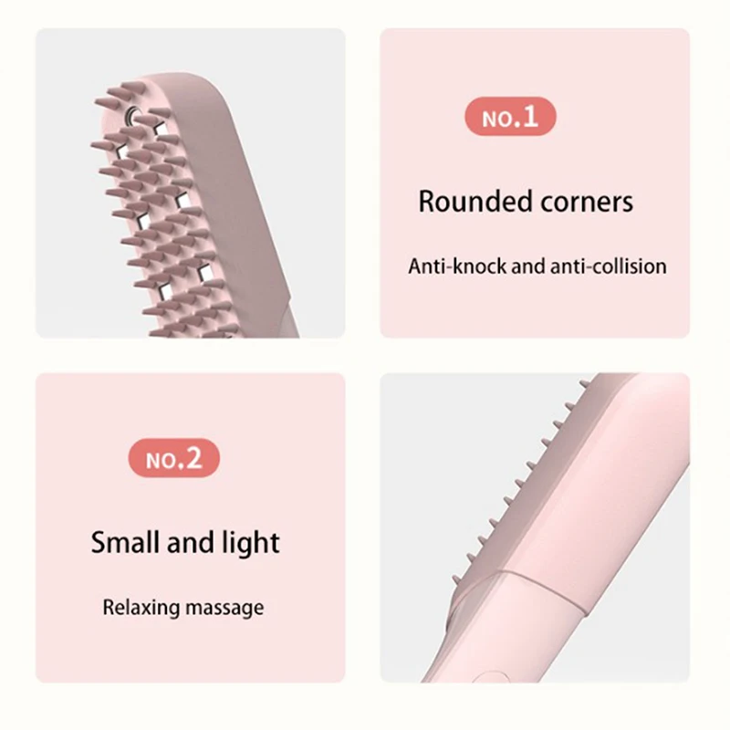 

Pet Cat Dog Massage Comb Automatic Hair Removal Brush Antibacterial Ozone