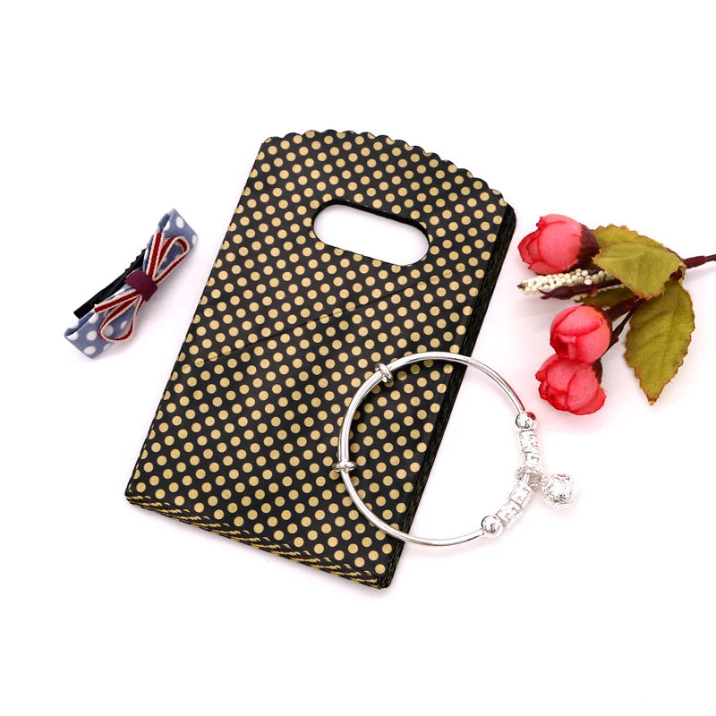 

100 шт. красивые пластиковые маленькие ювелирные изделия вечерние ринки, свадьбы, подарка, пакет для ювелирных изделий, 9*15 см, кармашки для по...