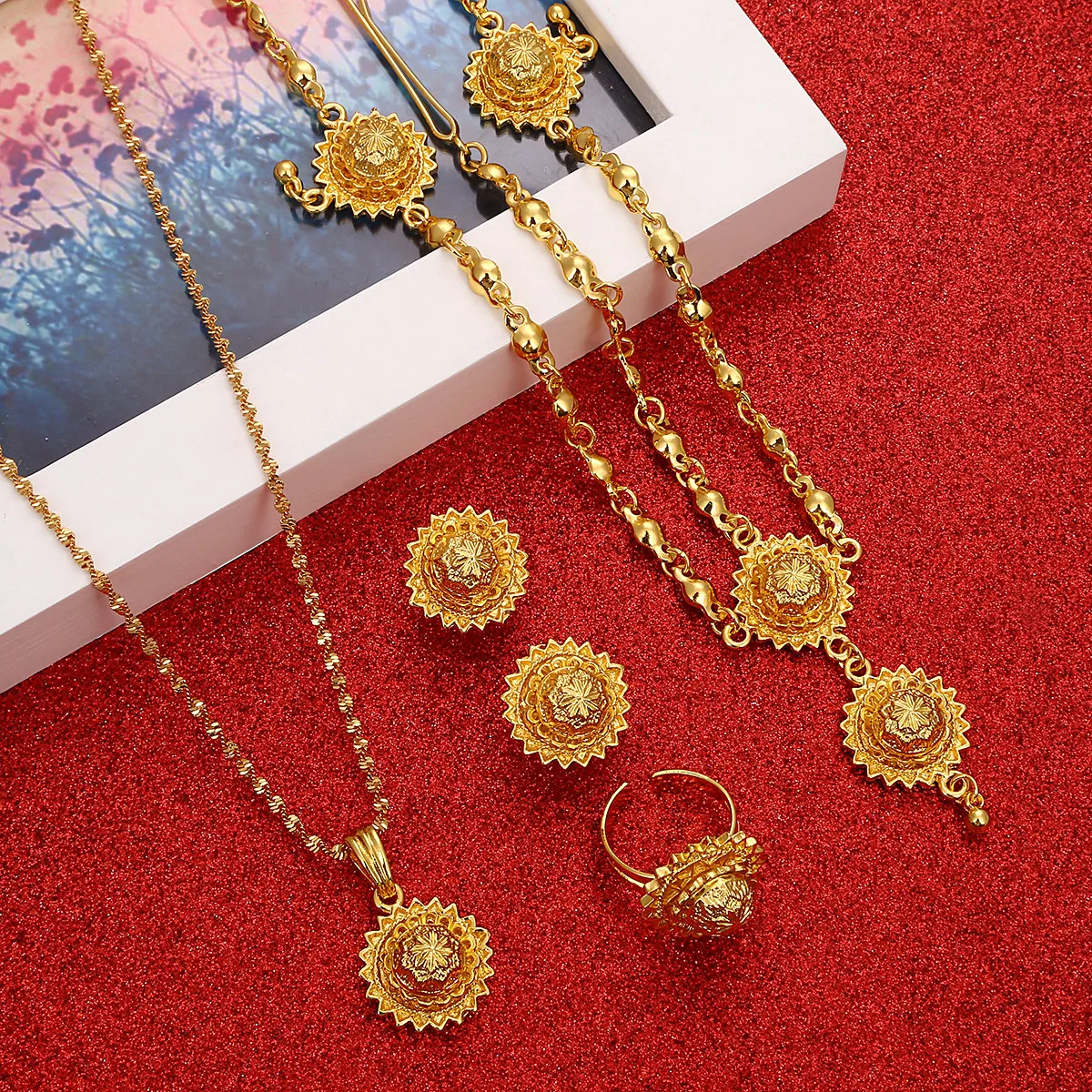 Эфиопская мода лоб волосы модные Африканские свадебные украшения для невесты