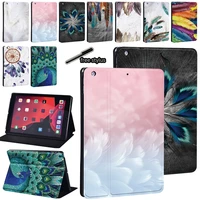 feather leather stand tablet cover case for apple ipad mini 12345 ipad 234 ipad 5th6th7thair 123pro 9 710 511
