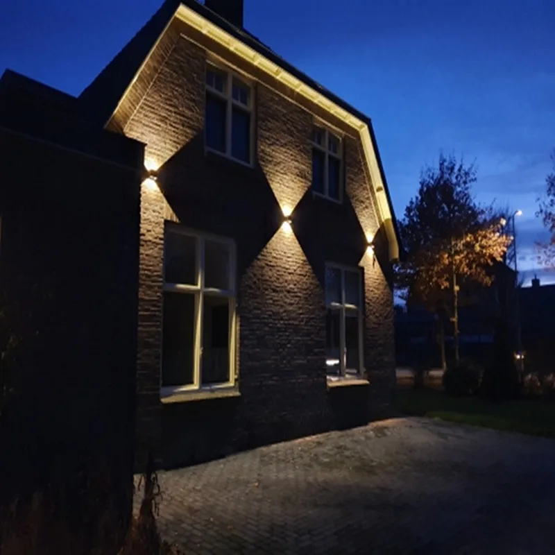 Светодиодный настенный светильник уличный водонепроницаемый 12 Вт IP65