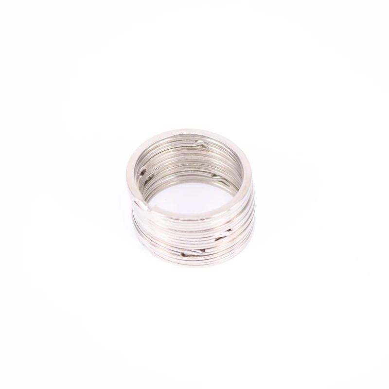 10Pcs Metal Key Holder Split Rings Keyring Keychain Keyfob Accessories 30mm | Украшения и аксессуары