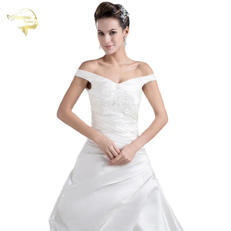2020 белый/слоновая кость Роскошные Vestido De Noiva Robe Mariage свадебное платье с открытыми