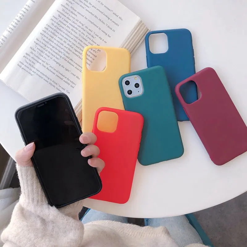 &ltКупите 1 получите 1&gt матовый чехол макарон для iphone XR 11 Pro XS Max задняя крышка 6 s plus 7